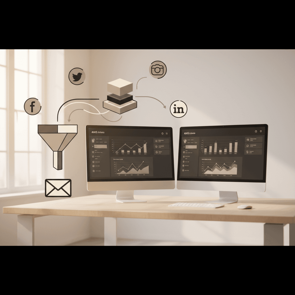 B2B lead generation in 2026: custom funnel + AWS vs HubSpot or Salesforce (what works for sub-50 teams)
