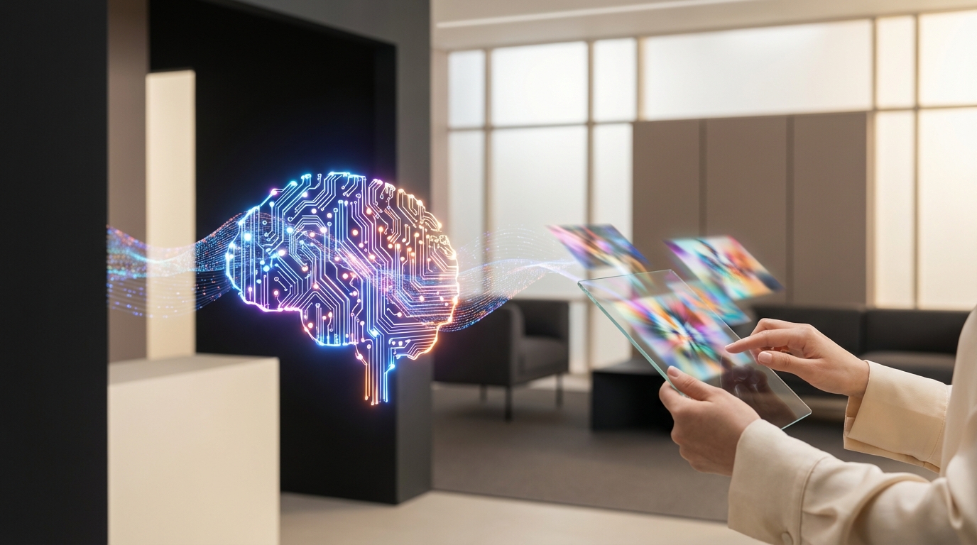 Nano Banana 2 — Concept visuel de génération d'images par IA