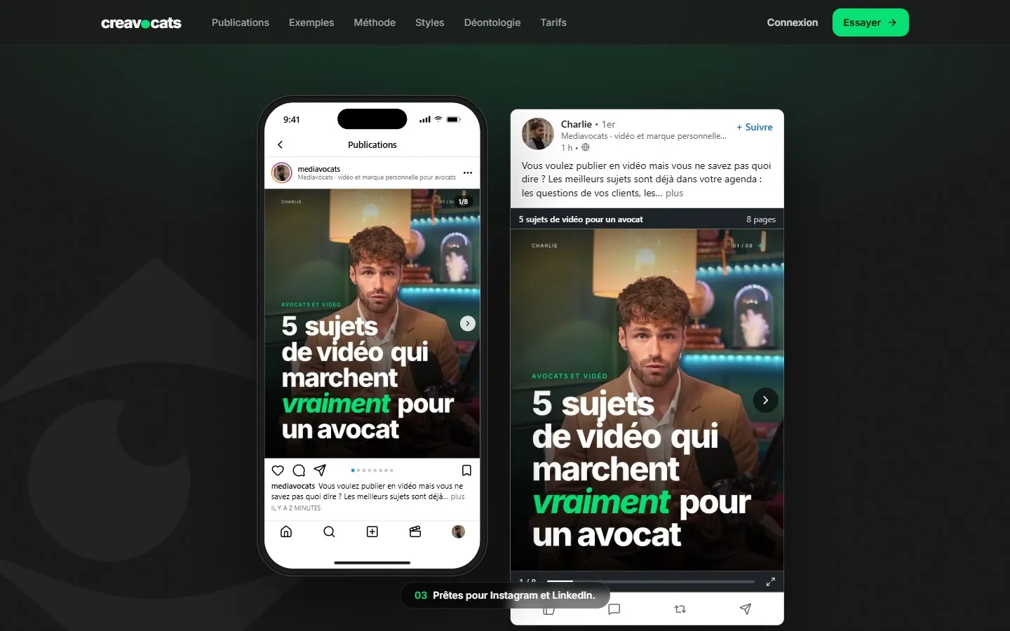 La déontologie, dans le code.